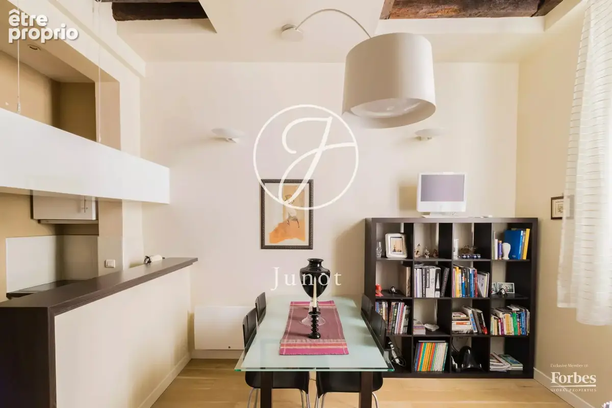 Paris 5e - QUAI DE LA TOURNELLE - Appartement - 2 pièces - 34,36m² Carrez - 1 chambre - photo 5