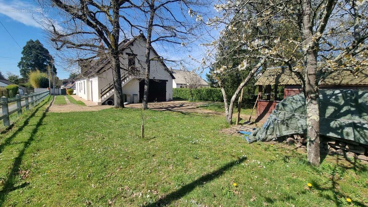 VUE COTE JARDIN - Maison à SAINT-AVERTIN
