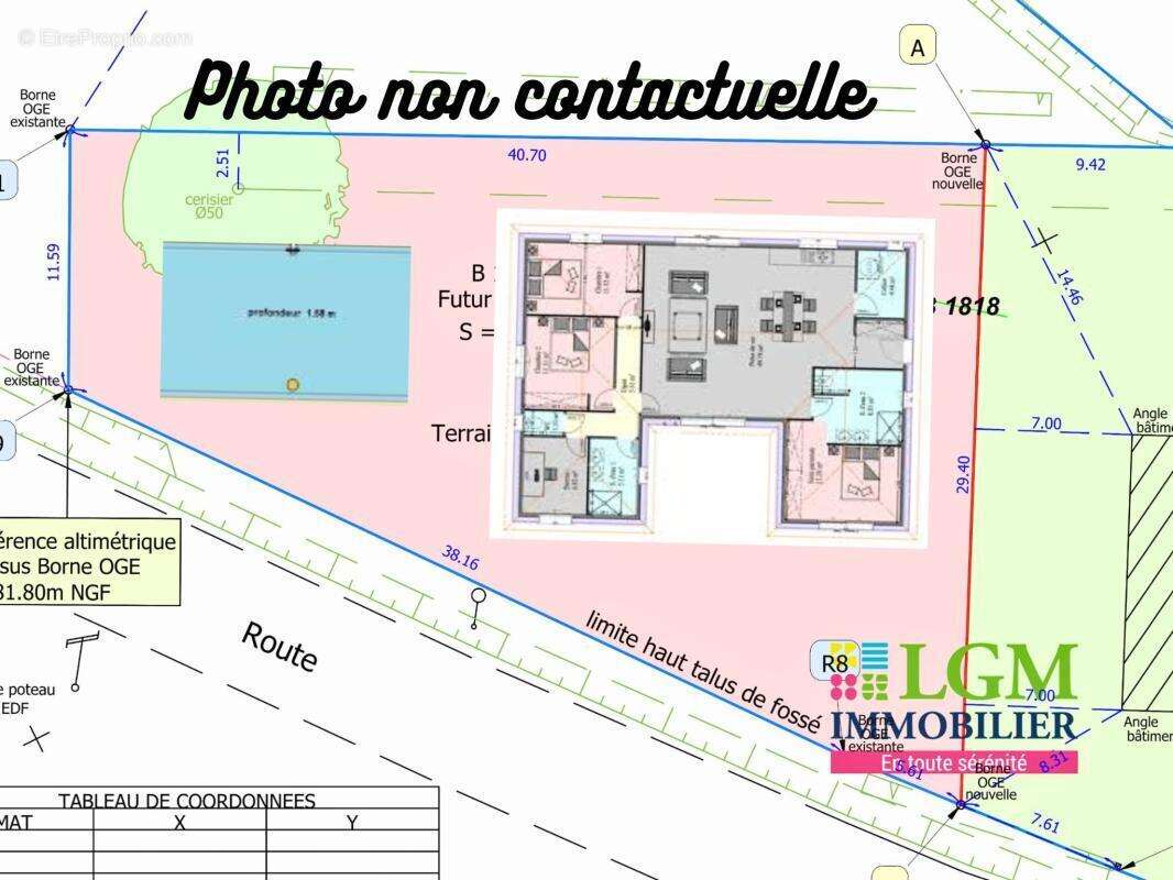 Terrain à MONTBETON