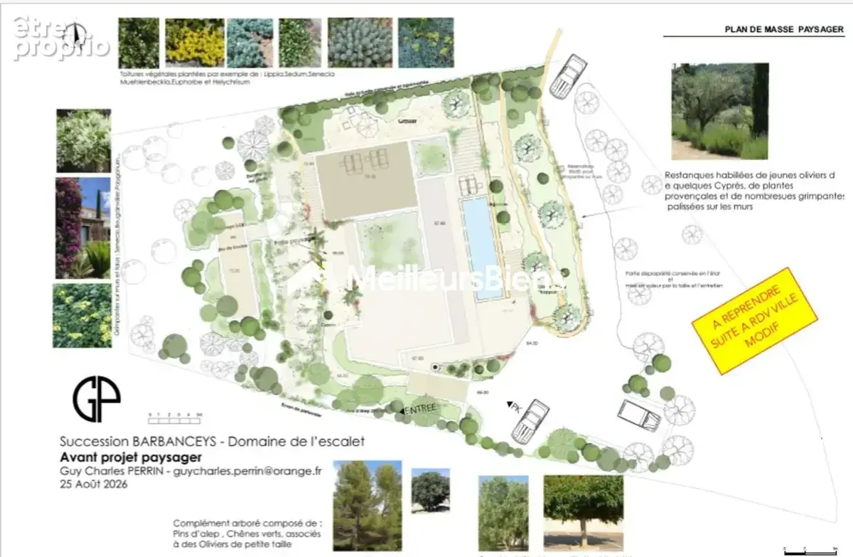 Vue mer - L'Escalet - Ramatuelle - Propriété vendue avec permis de construire accordé - photo 7
