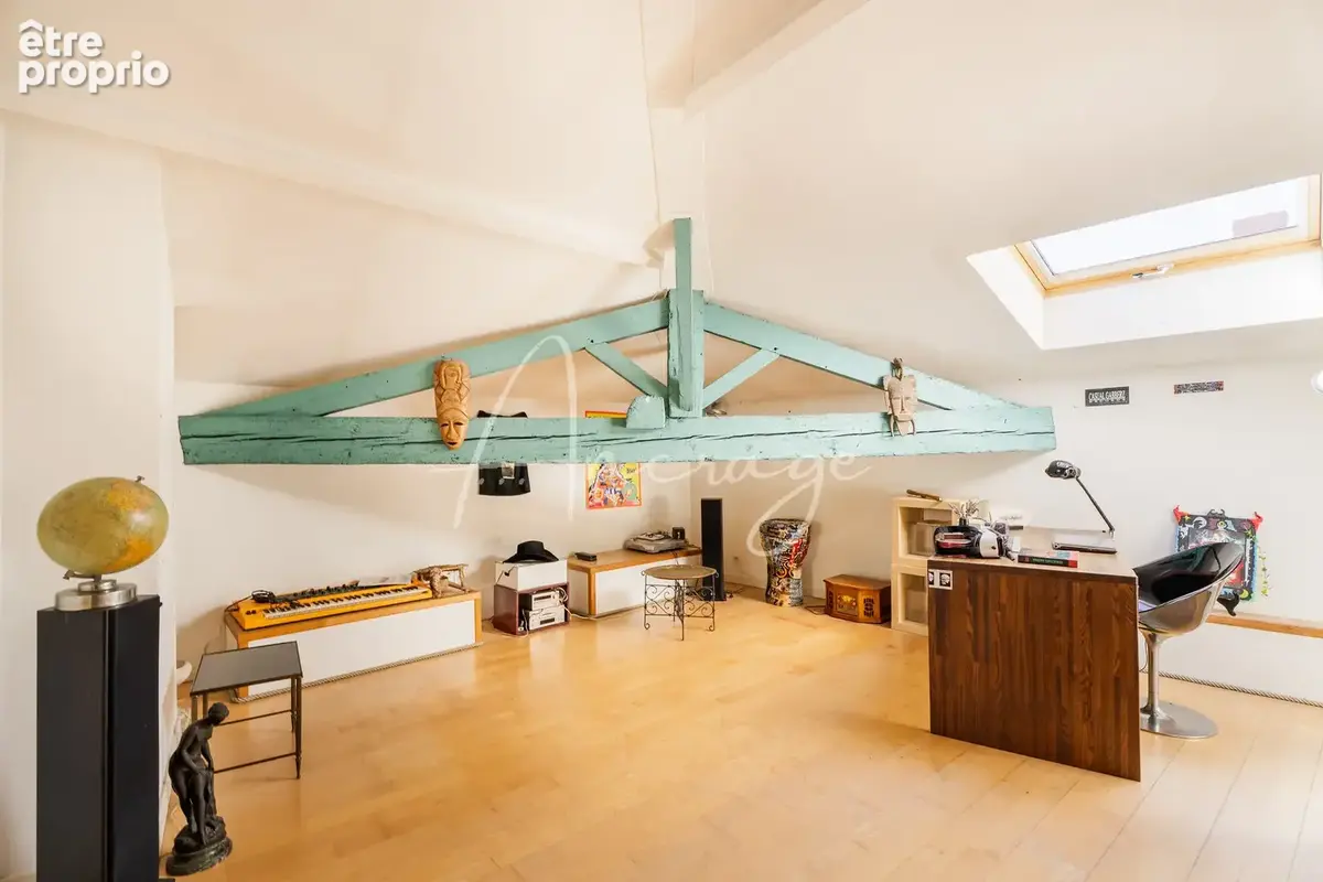 Chartrons   duplex de charme   76 m2 carrez / 88 m2 au sol   2 chambres + bureau - photo 12
