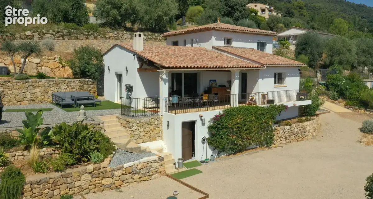 Villa Le Tignet 130 m²  sur terrain de 1500 m² avec piscine et belle vue - photo 4