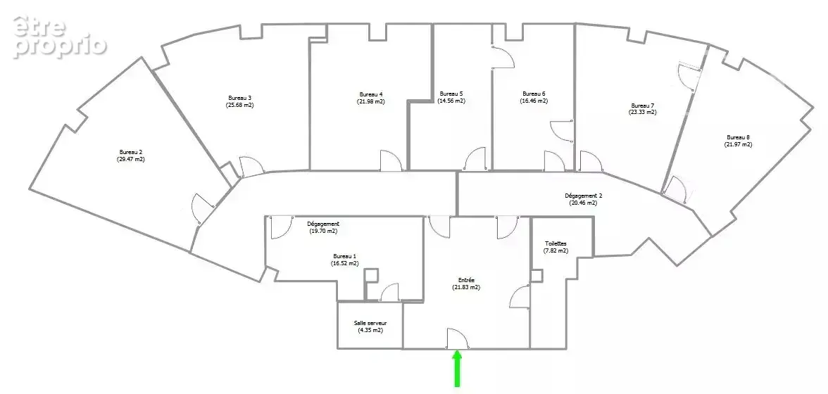 Local Commercial / Bureaux de 228 m² - Quartier de l'Aigle - photo 5