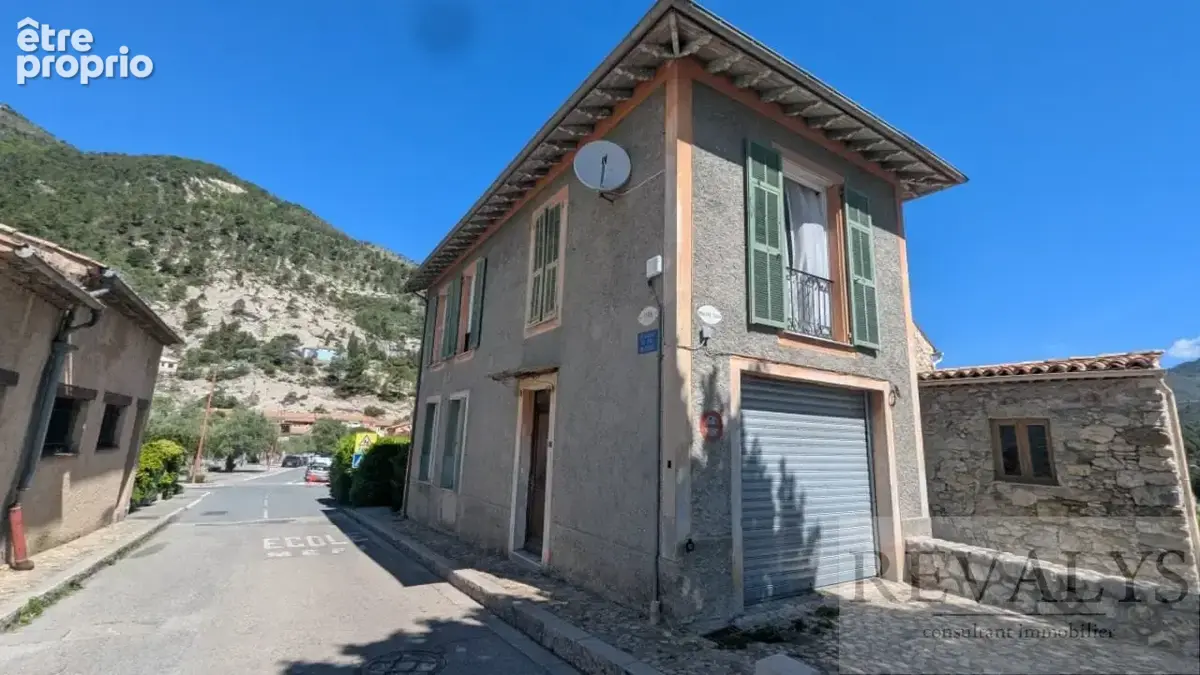 Alpes maritimes (06) coaraze a vendre maison individuelle 3 pieces + 2 caves - photo 3