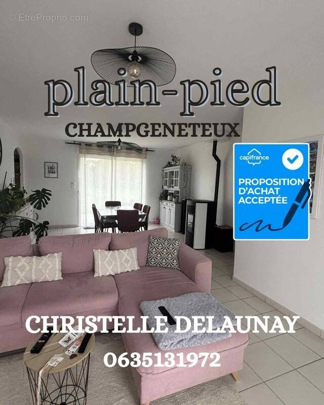 Maison à CHAMPGENETEUX