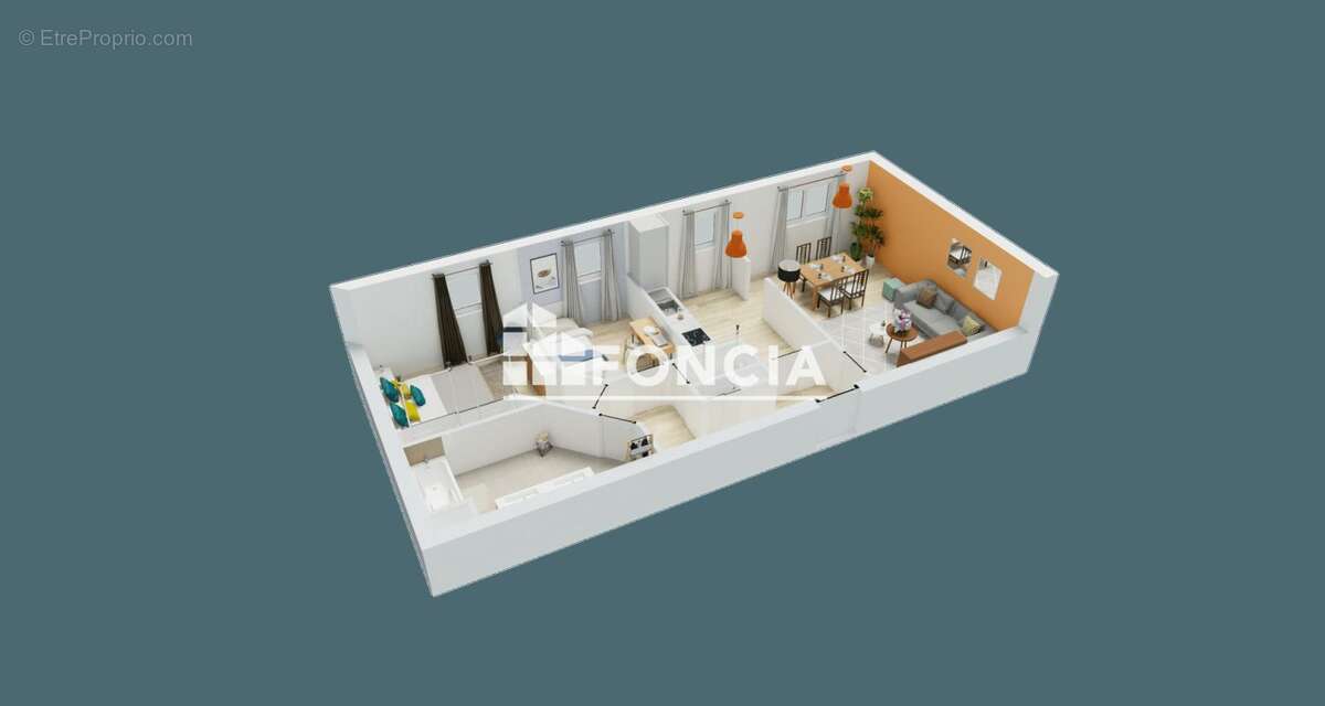 Appartement à FLEURY-LES-AUBRAIS