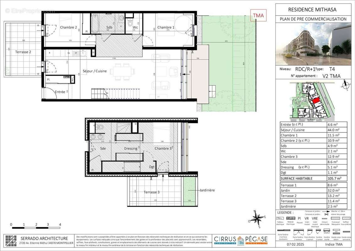 Appartement à CASTELNAU-LE-LEZ