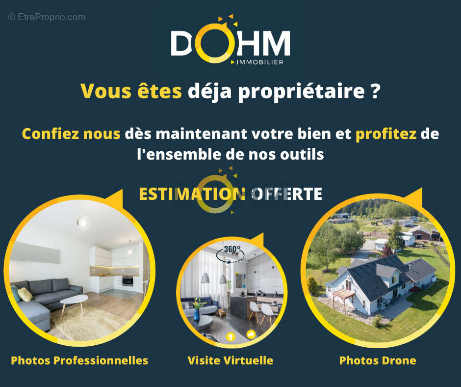 Terrain 2031m2, vue degagee - photo 6