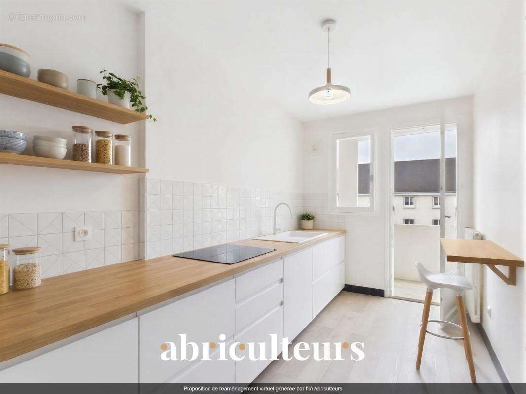 Appartement T2 avec terrasse et balcon, au cœur du quartier Salengro en vente à TOURS centre (37000) - photo 3