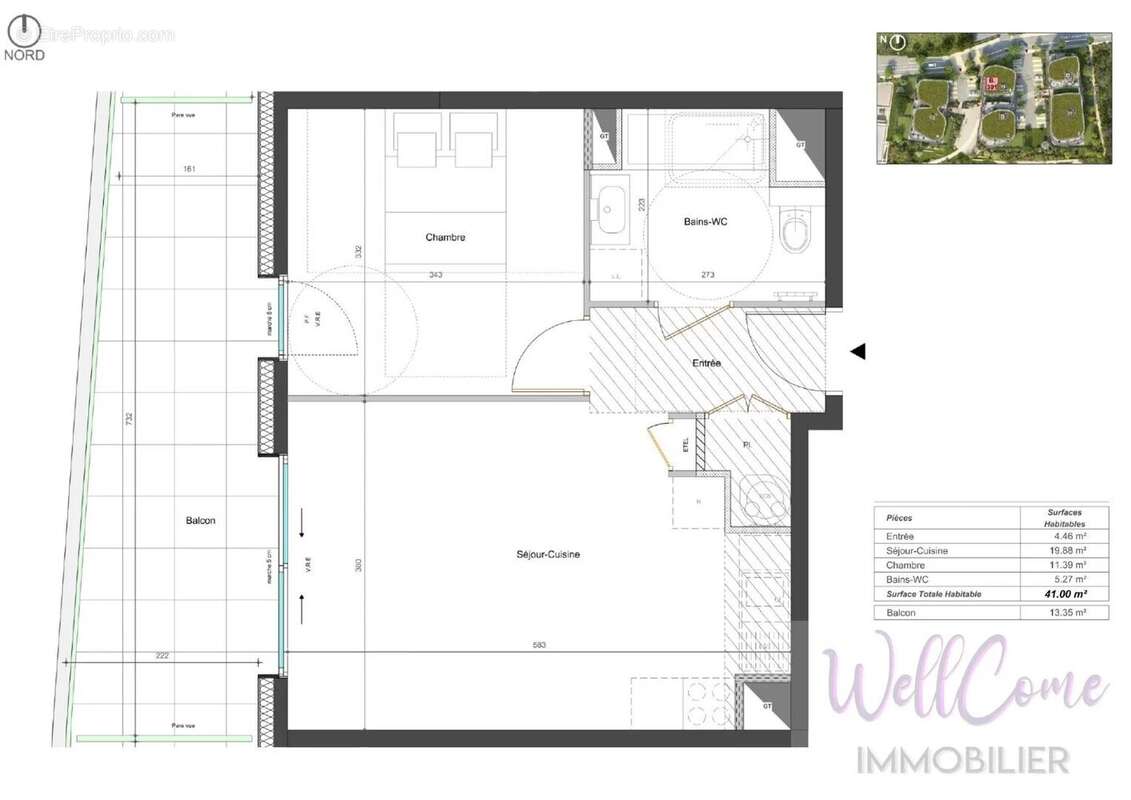 Appartement à GRESY-SUR-AIX