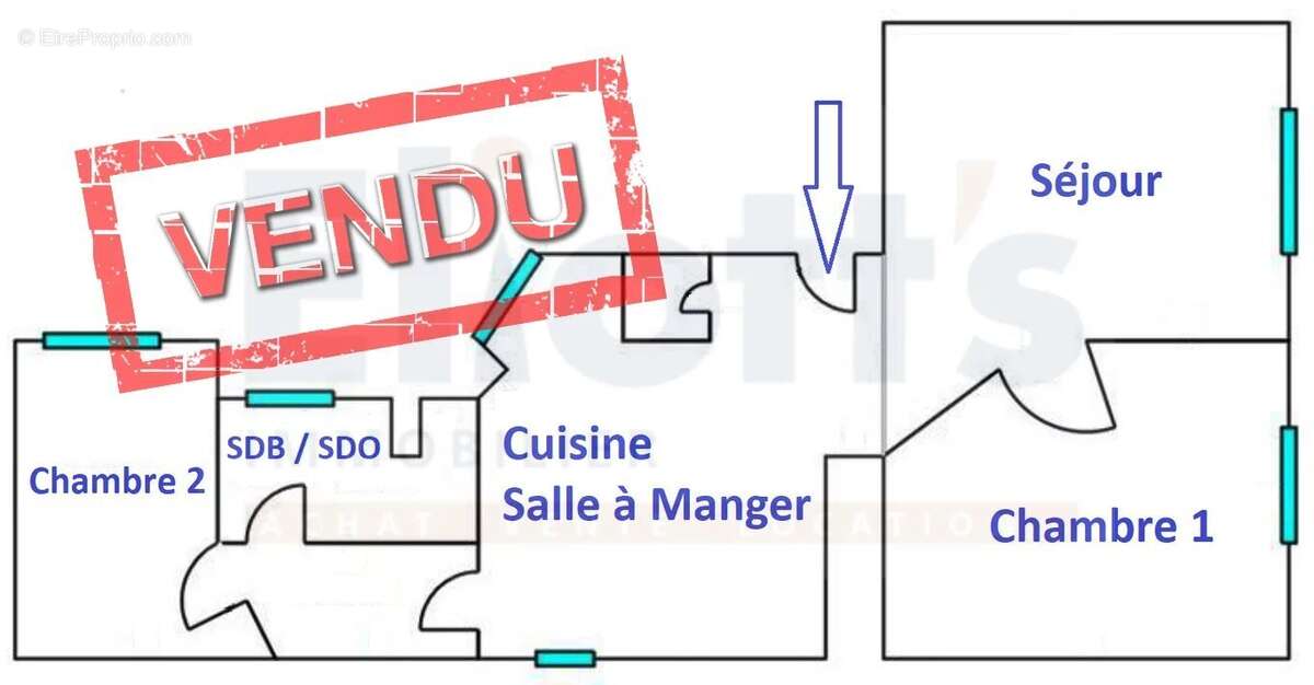 Appartement à PARIS-13E