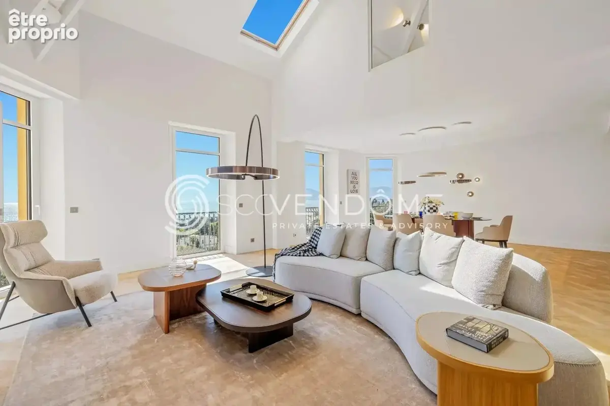 Cannes - spacieux duplex 4 chambres vue mer panoramique  a vendre - photo 3