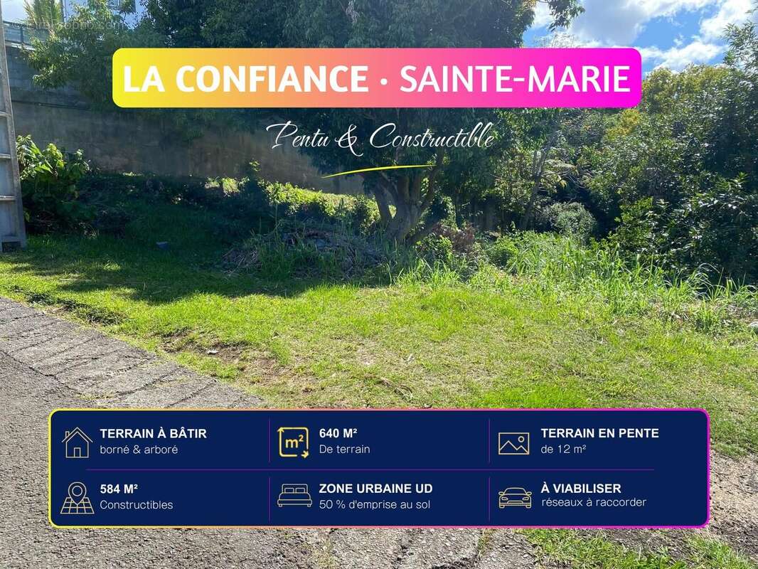Terrain 643 m² à Sainte-Marie  - photo 2