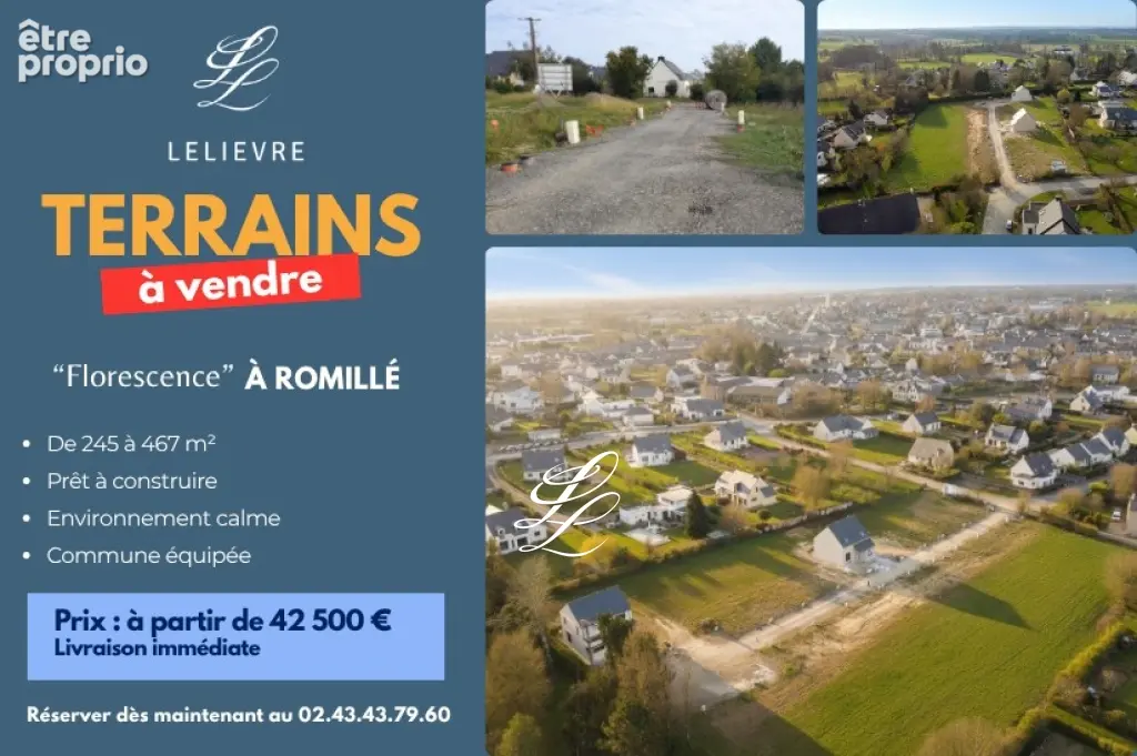 Terrain à ROMILLE