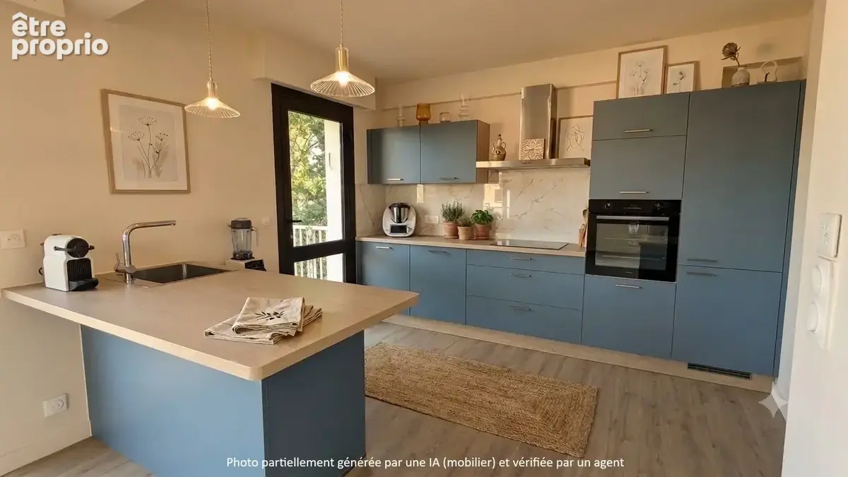 Appartement 4 chambres rénové avec jardin, double garage et vue Canigou - photo 7
