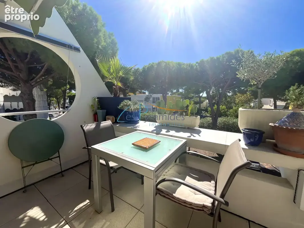 Studio cabine avec terrasse et parking couvert - photo 6