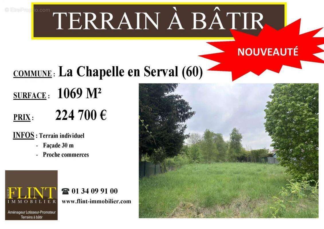 Terrain à LA CHAPELLE-EN-SERVAL