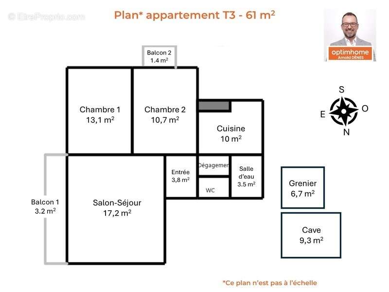 Appartement à RENNES
