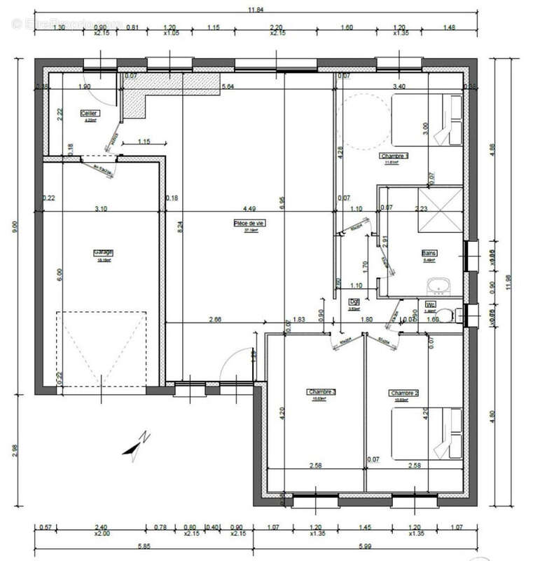 Terrain à LENCLOITRE