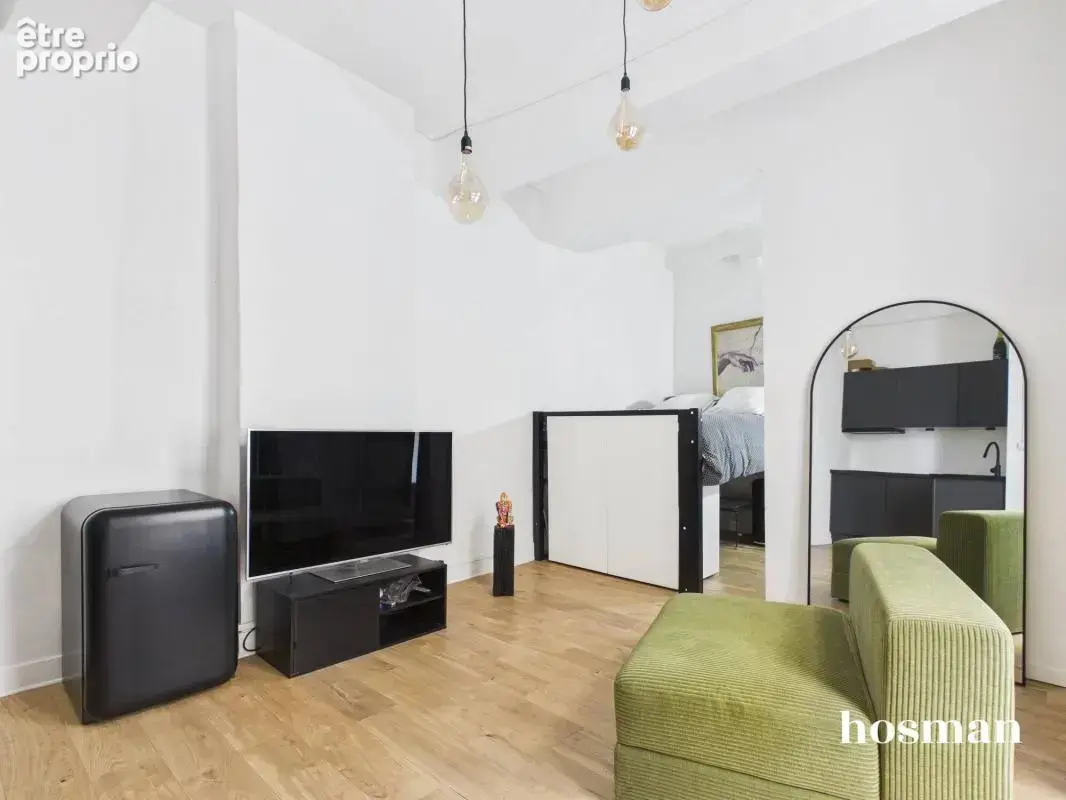 Appartement 1 pièce de 24,7 m² - Exposition Sud - au calme - Rue du Viel Renversé, Lyon - photo 2