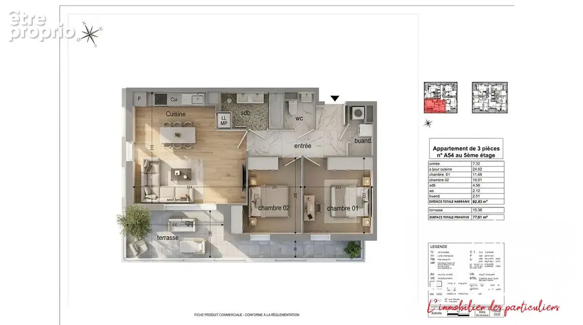 Photo Appartement à Montpellier au prix de 289 000€