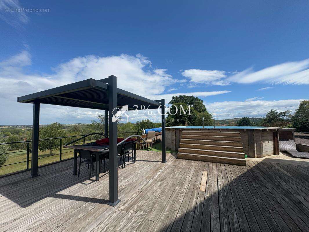 3%COM Belle maison avec vue panoramique - terrasse- piscine - photo 2