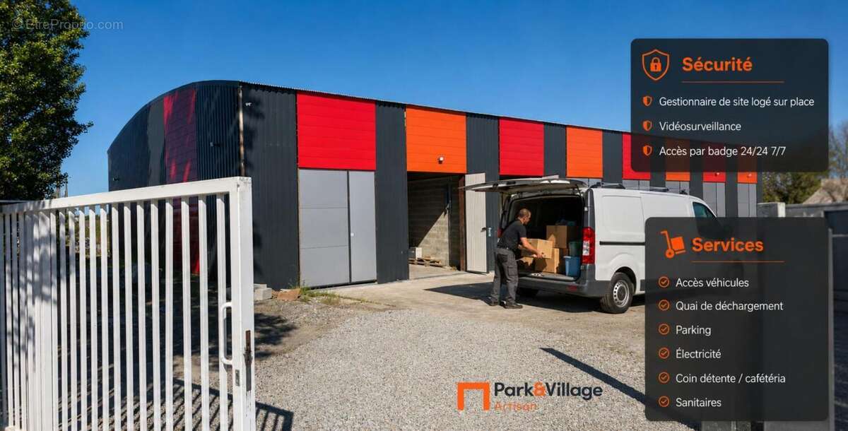 65 m / 61 027 euros / Stockage / Site gardienné - photo 3