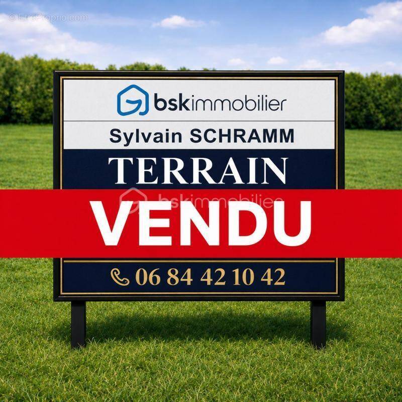 Terrain à EBERSHEIM