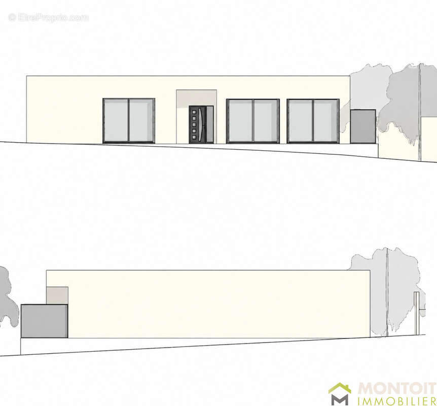 Maison plain pied 105m2 sur 400m2 Terrain - photo 2