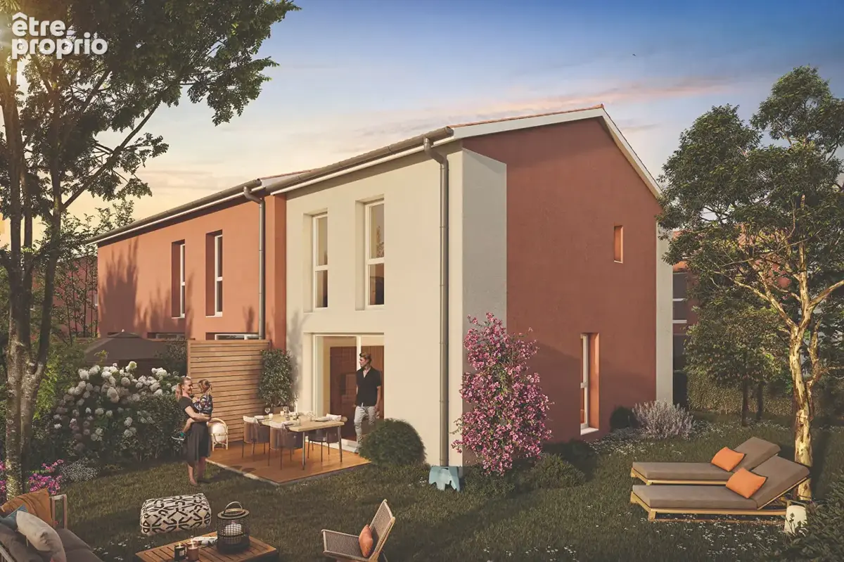 Magnifique maison proche centre Aucamville 4 pièces 85 m² avec jardin de 113 m² ! - photo 2