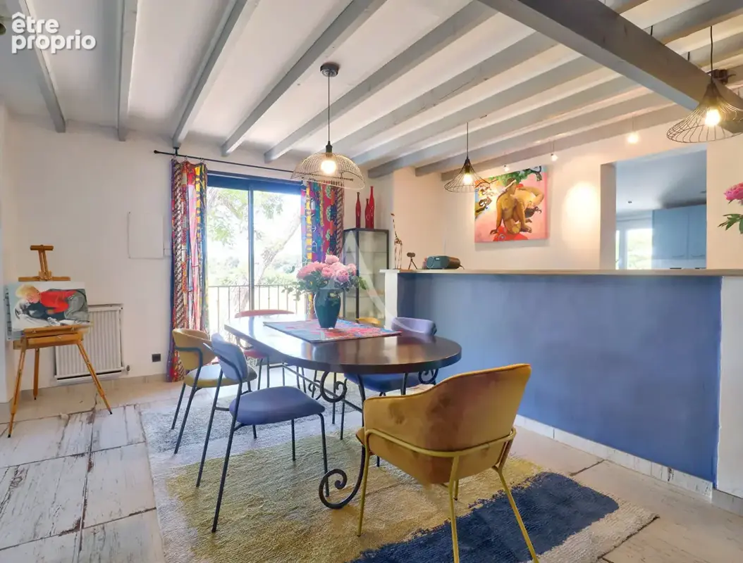 Villa type 5 lumineuse avec piscine jardin  annexe et vue imprenable saint maime - photo 8