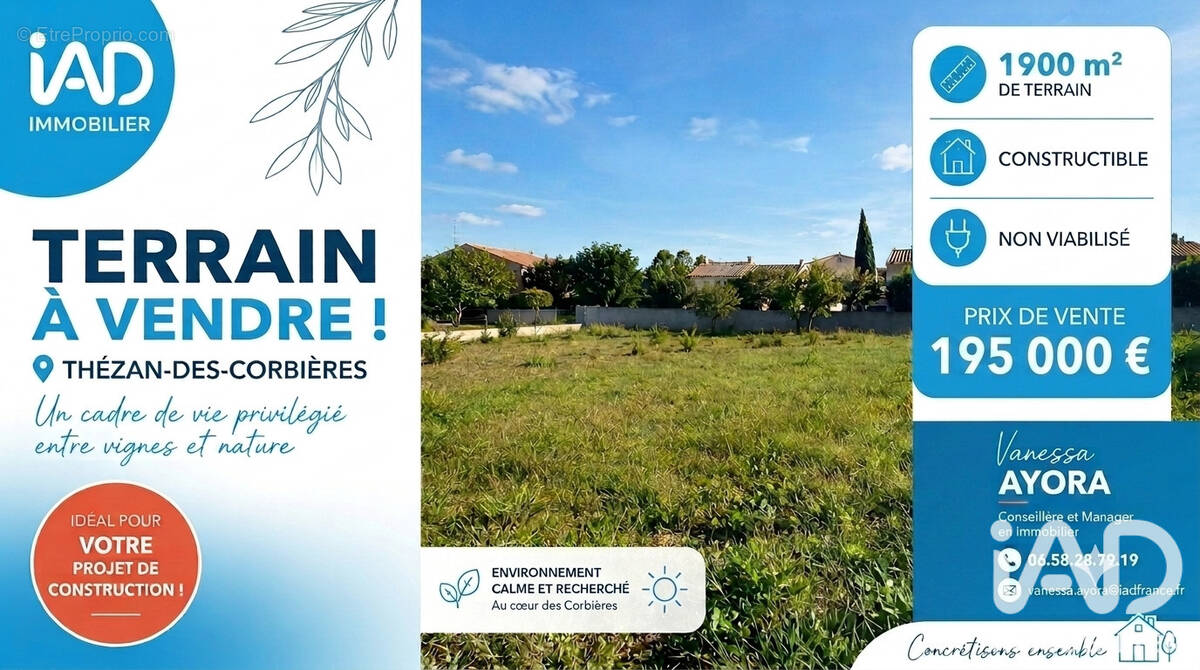 Photo 1 - Terrain à SAINT-ANDRE-DE-ROQUELONGUE