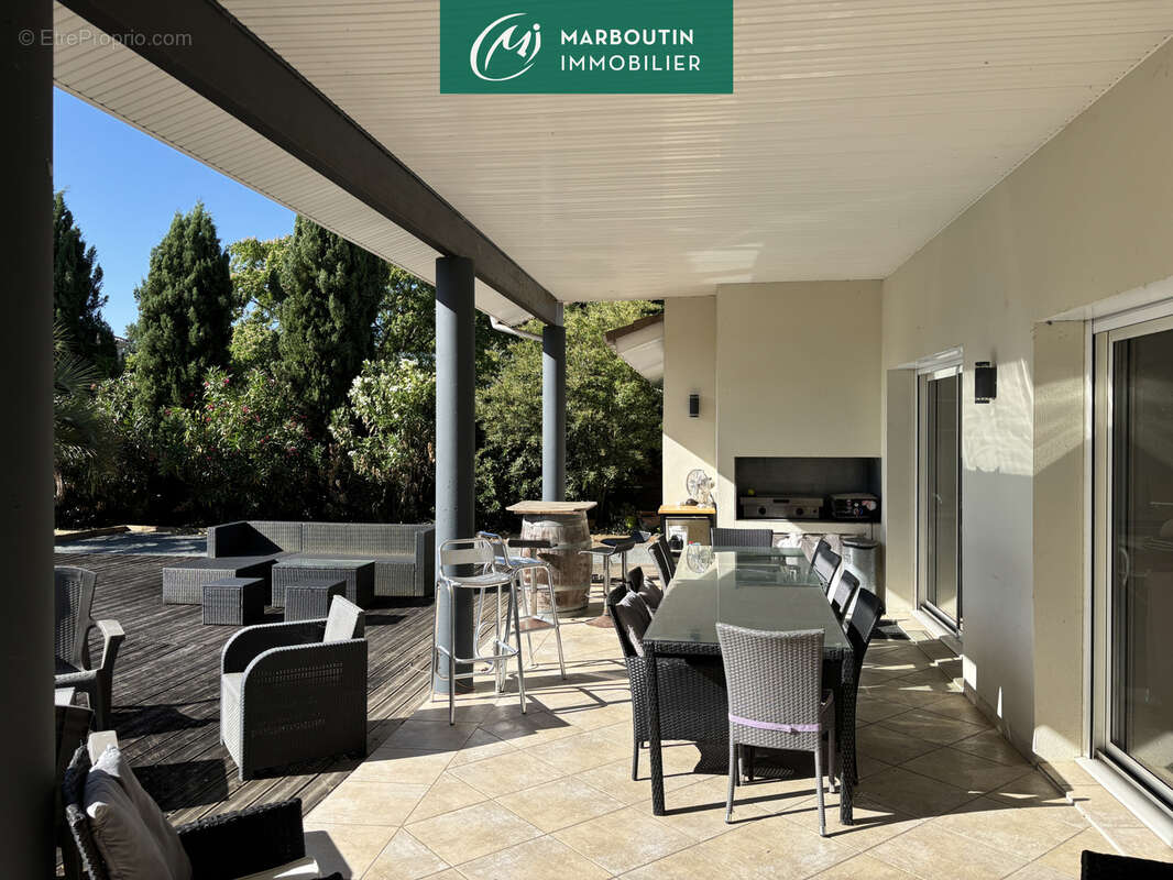 Maison contemporaine de plain pied avec piscine - photo 9