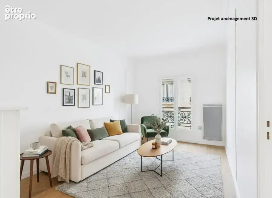 Appartement 30 m² à Paris-15e  - photo 3