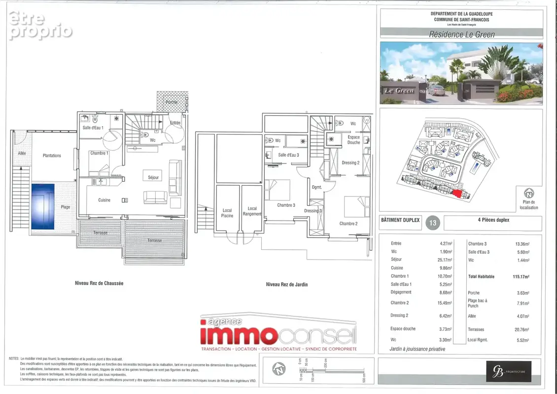 Superbe T4 en Duplex Résidence les hauts du Green - photo 10