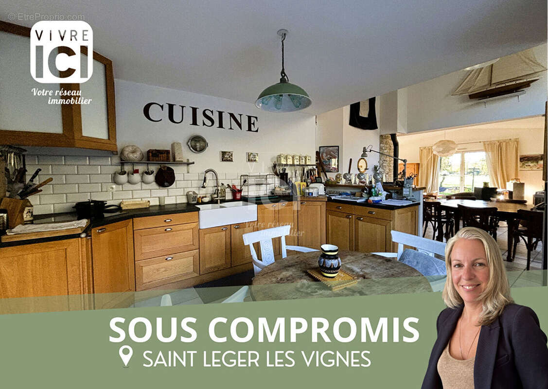 Maison à SAINT-LEGER-LES-VIGNES