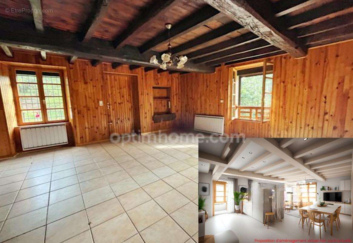 Valsonne (69170) – Maison 180m² à rénover sur terrain boisé 3300m² – Ancien Gîte de France – Proche Tarare et Lyon - photo 2