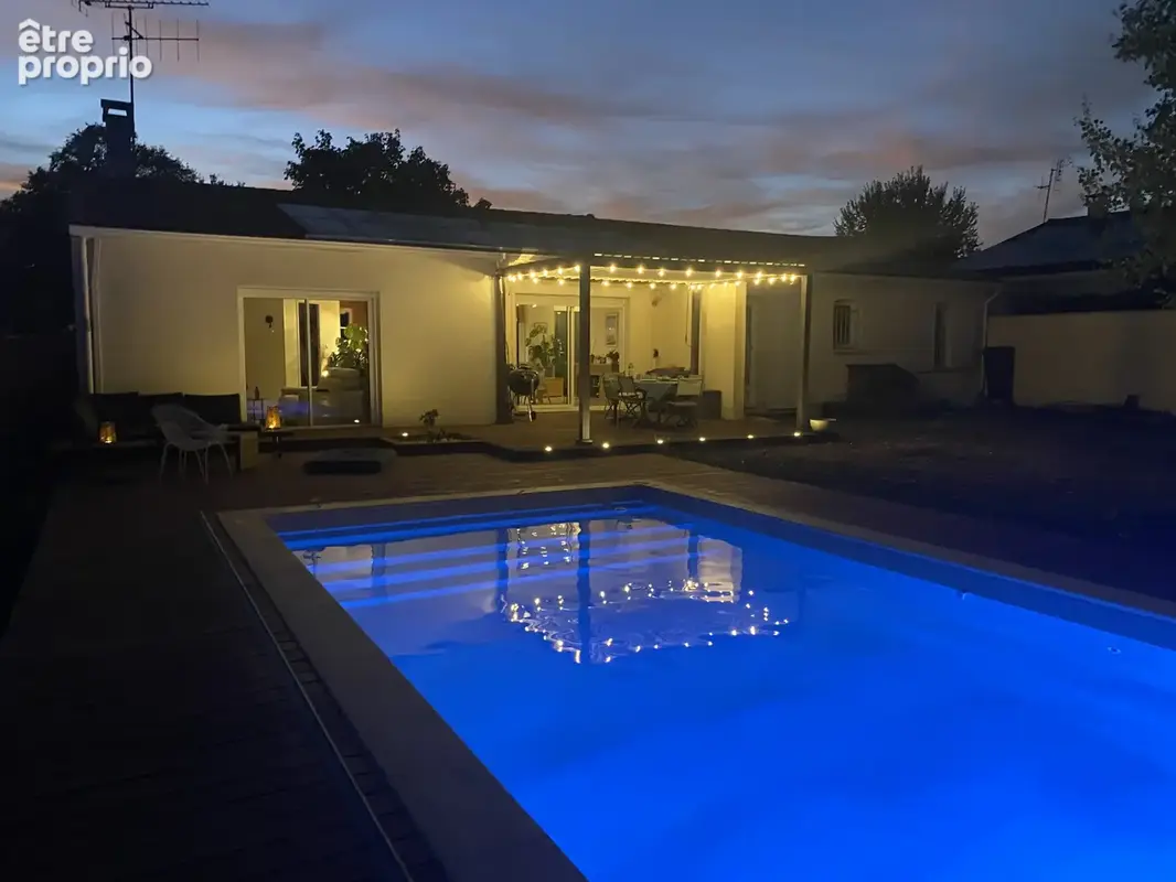 Cognac: Quartier l'Echassier maison de plain-pied,4 chambres, piscine. - photo 3