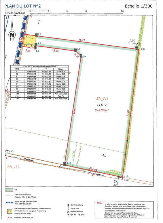 Terrain à SAINT-PRIVAT-DES-VIEUX