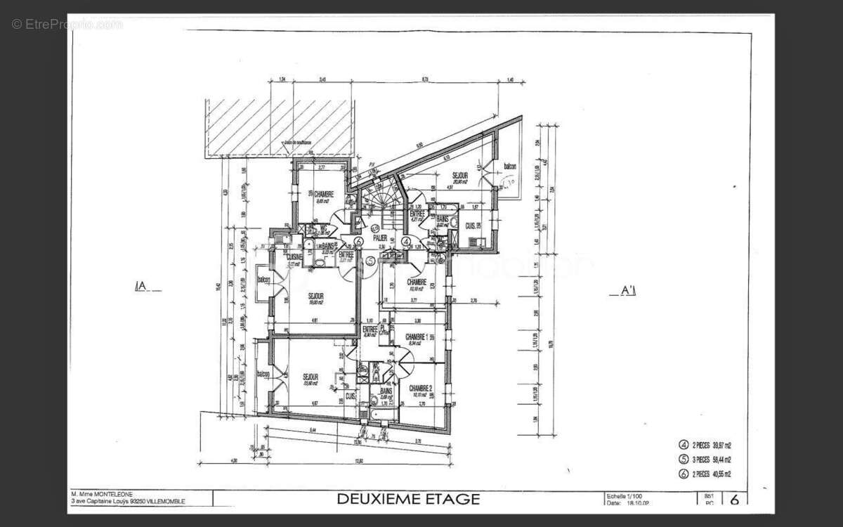 Appartement à VILLEMOMBLE