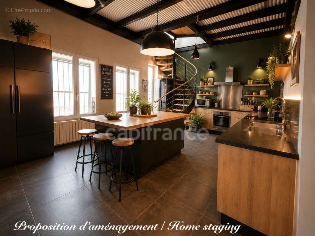 Loft contemporain 202 m² – quartier bergères  portes de la défense - terrasse 25 m² – parking - photo 7