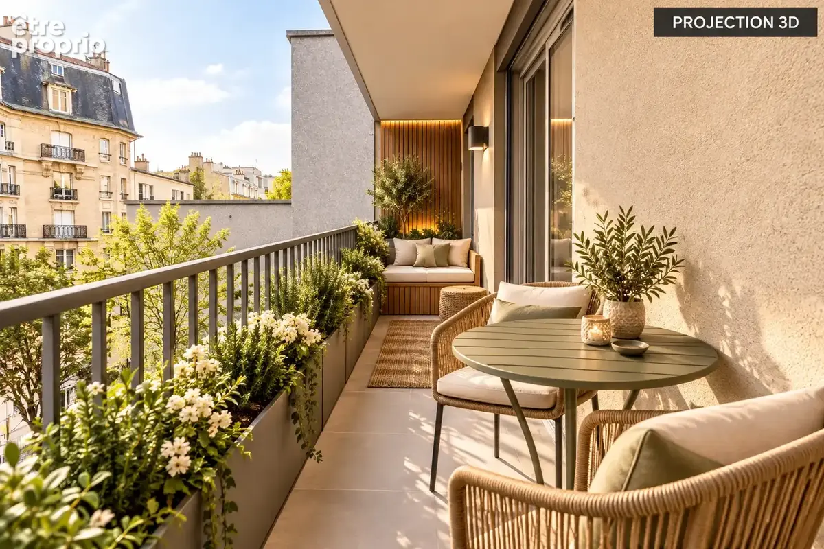 Appartement de 103m2, balcons, parking, situé à 200m du métro Boulogne Jean Jaurès. - photo 9