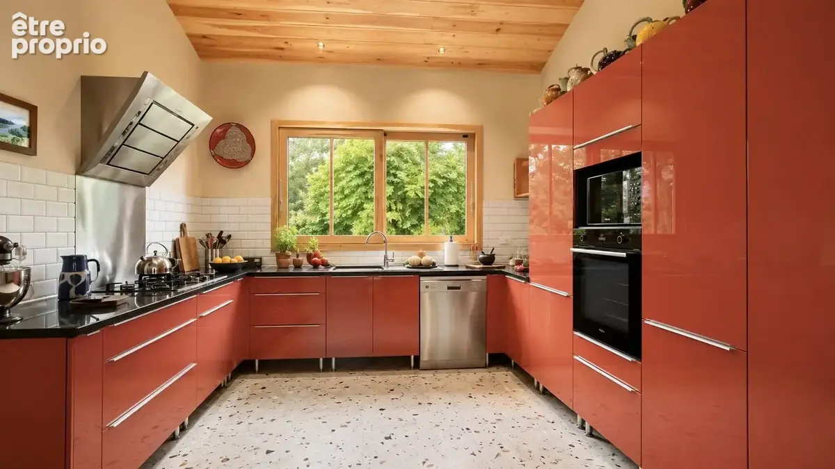 Ensemble immobilier dont villa ossature bois de type t4 de 165  +  dependance de 120 m2 - photo 10