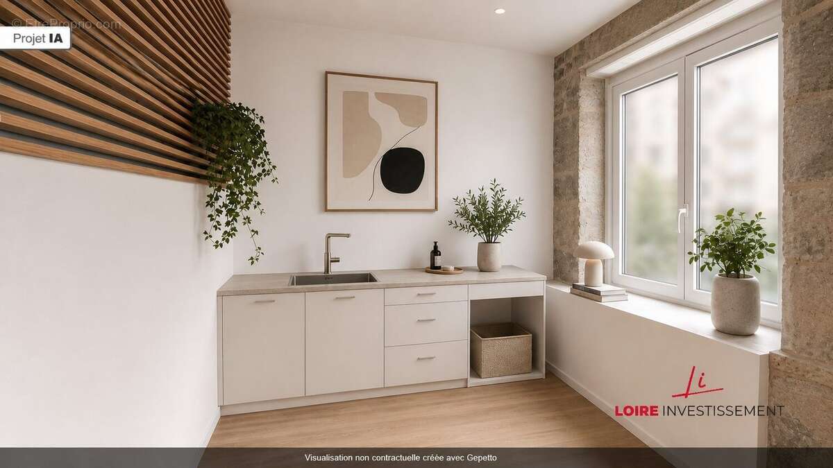 Appartement 23 m² à Saint-Etienne  - photo 3