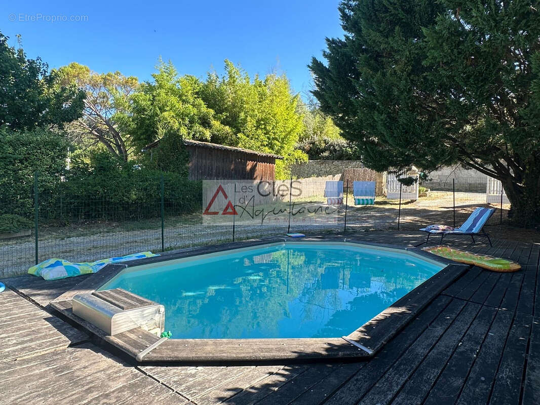 Maison en pierre de caractère   148 m2   Piscine   Jardin   Lestiac sur Garonne - photo 2