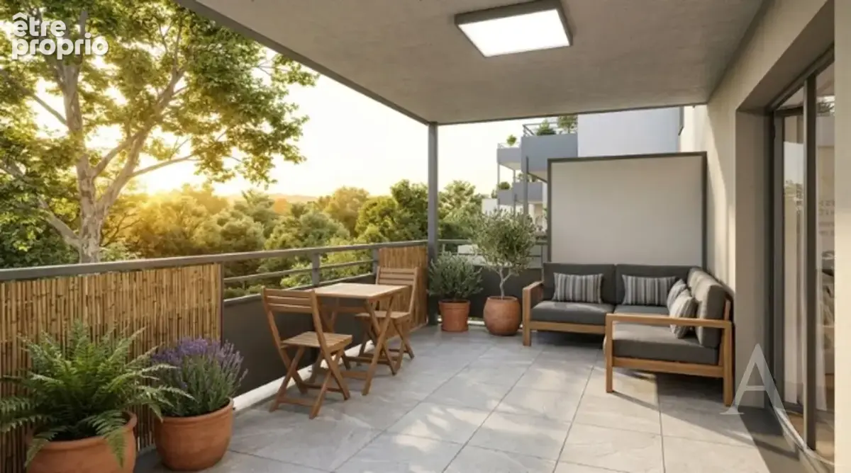 Florange appartement neuf t3 avec grande terrasse de 13,23m2 et garage - photo 4