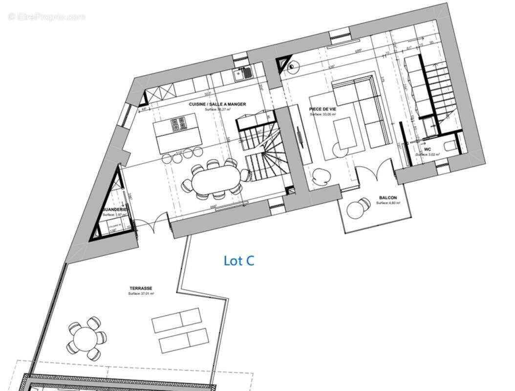 Appartement à SAINT-GERMAIN-AU-MONT-D'OR