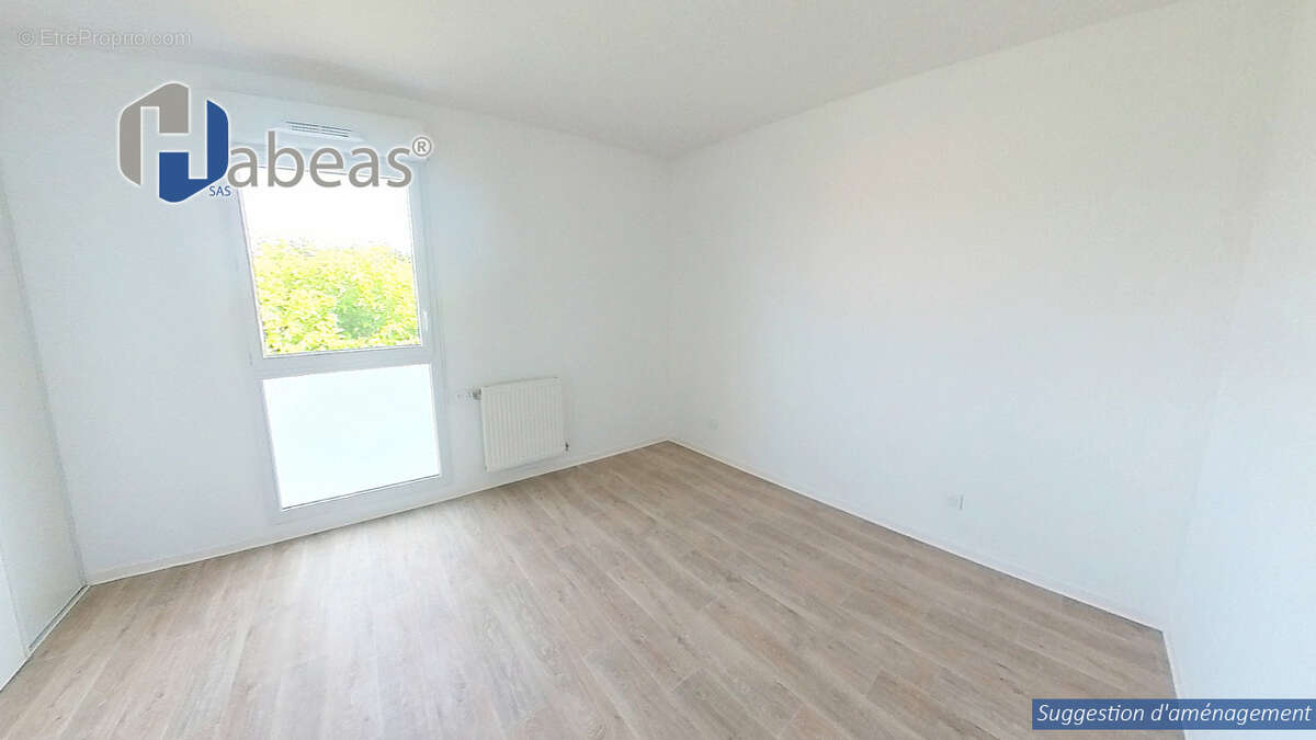 Appartement T2 de 40.43 m² avec 1 parking double  et terrasse couverte de 5.38 m² - photo 5