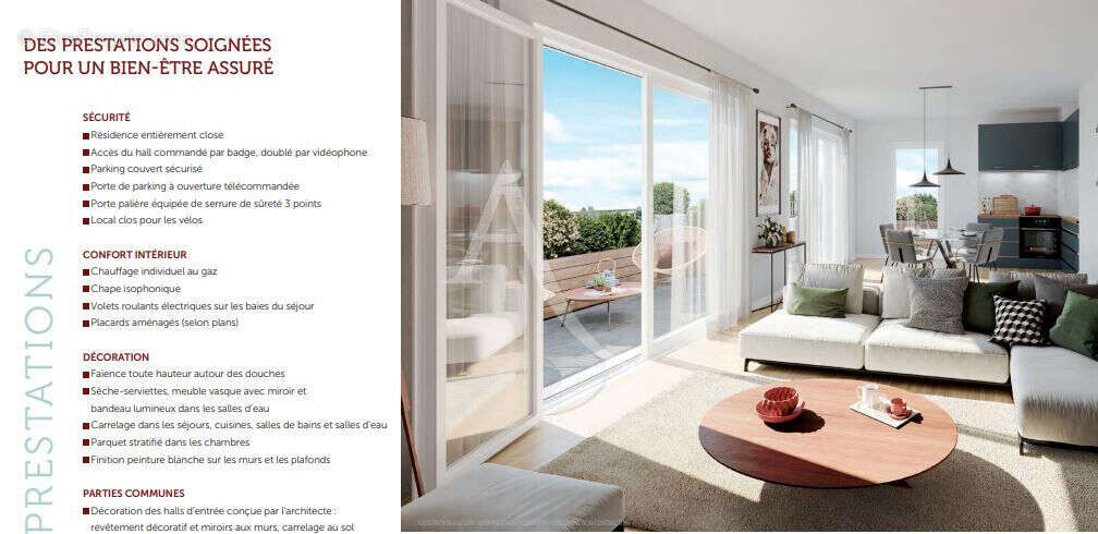 Appartement type 3 au calme avec balcon - photo 3