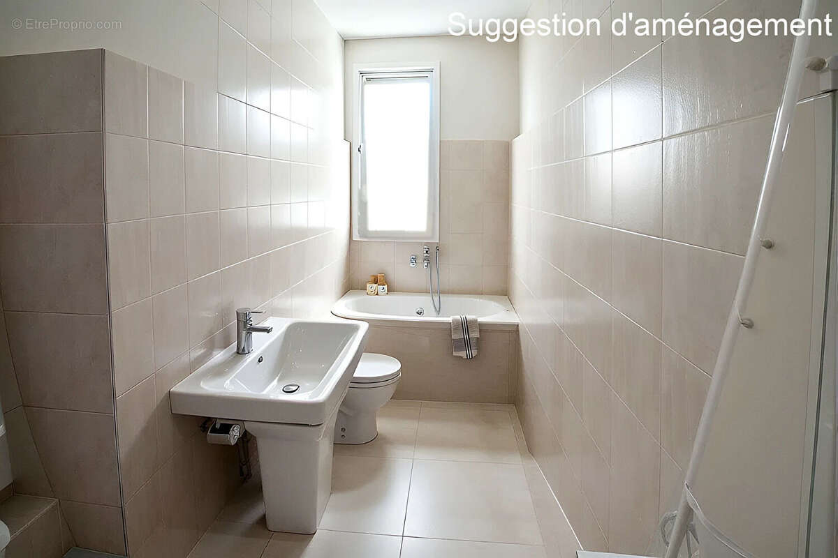 Aubervilliers - 4 pièces de 61,66 m²  - Lumineux, fonctionnel et proche métro - photo 7
